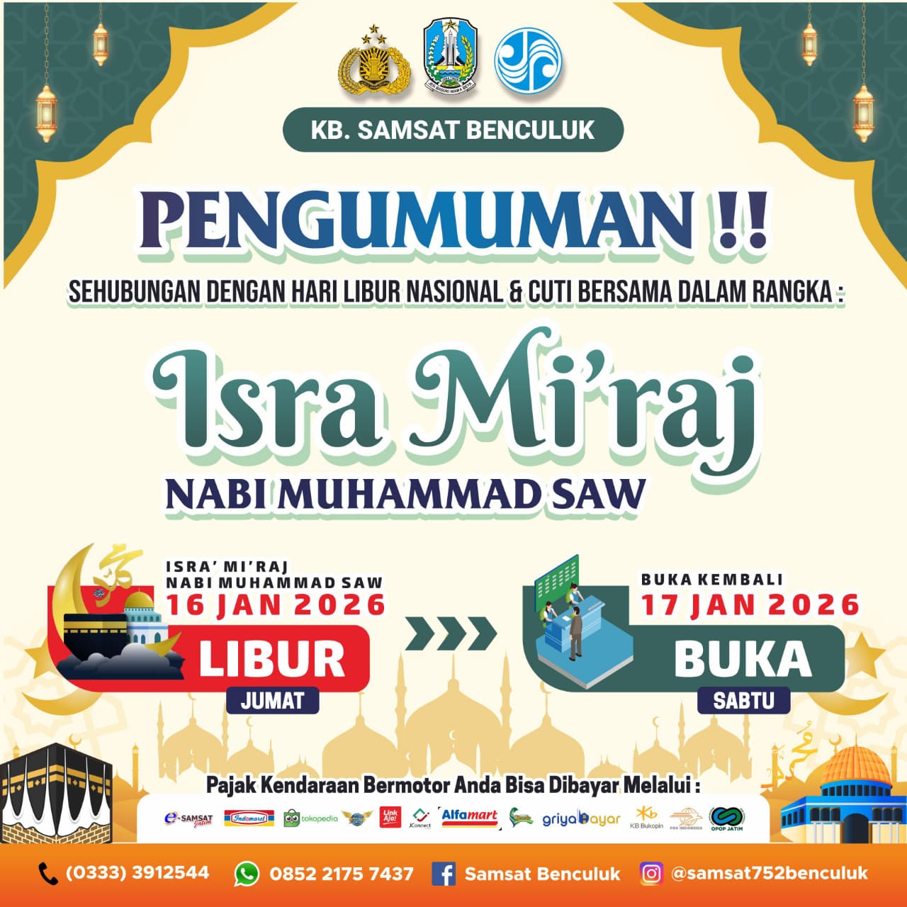 Gambar 📢 PENGUMUMAN LIBUR LAYANAN